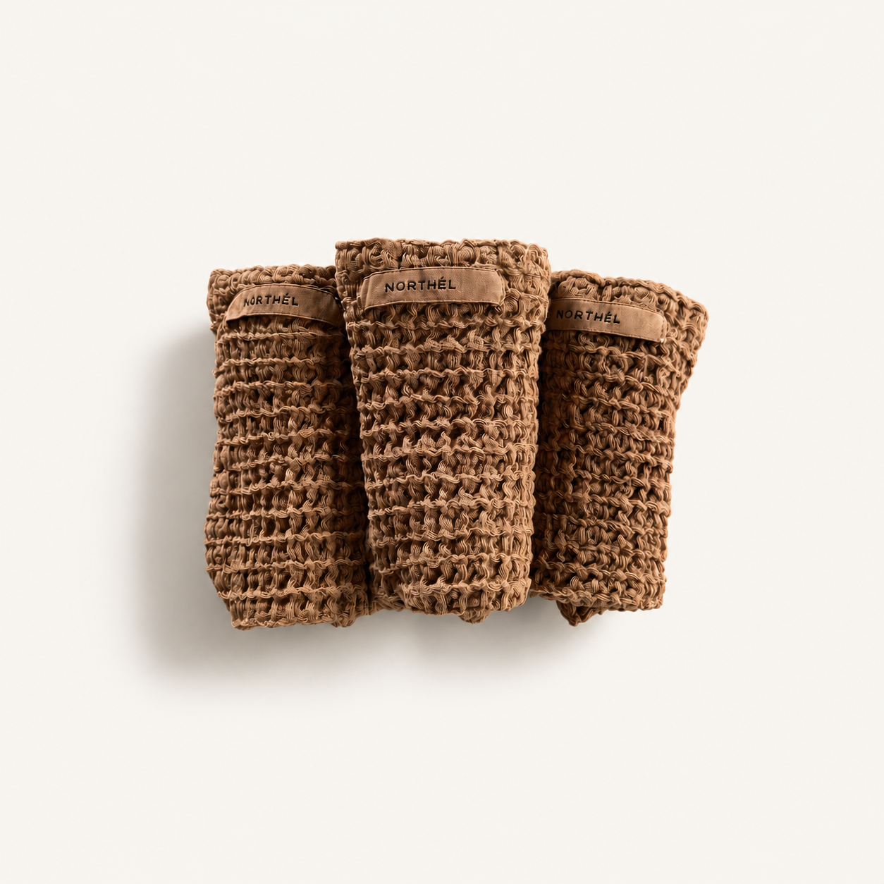NORTHÉL þvottastykki - 3 stykki í pakka - 30x30cm